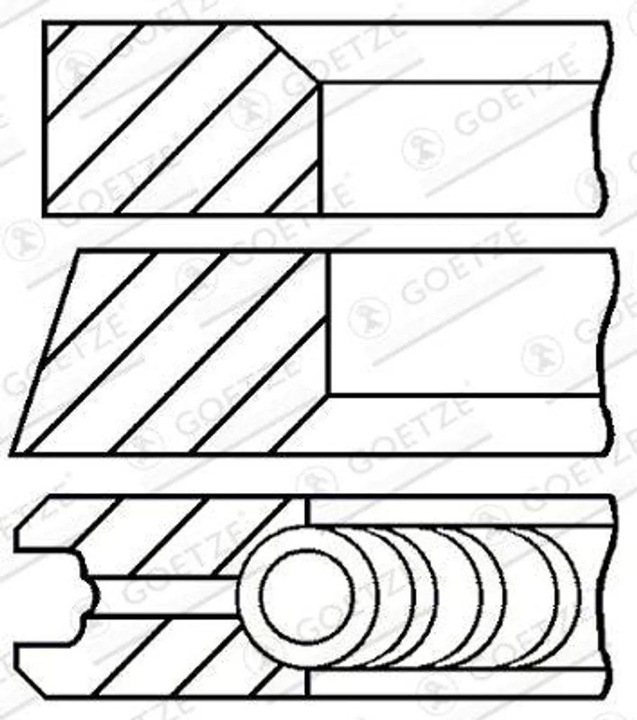 Réduisez la consommation d'huile avec les segments de piston OE 71732631