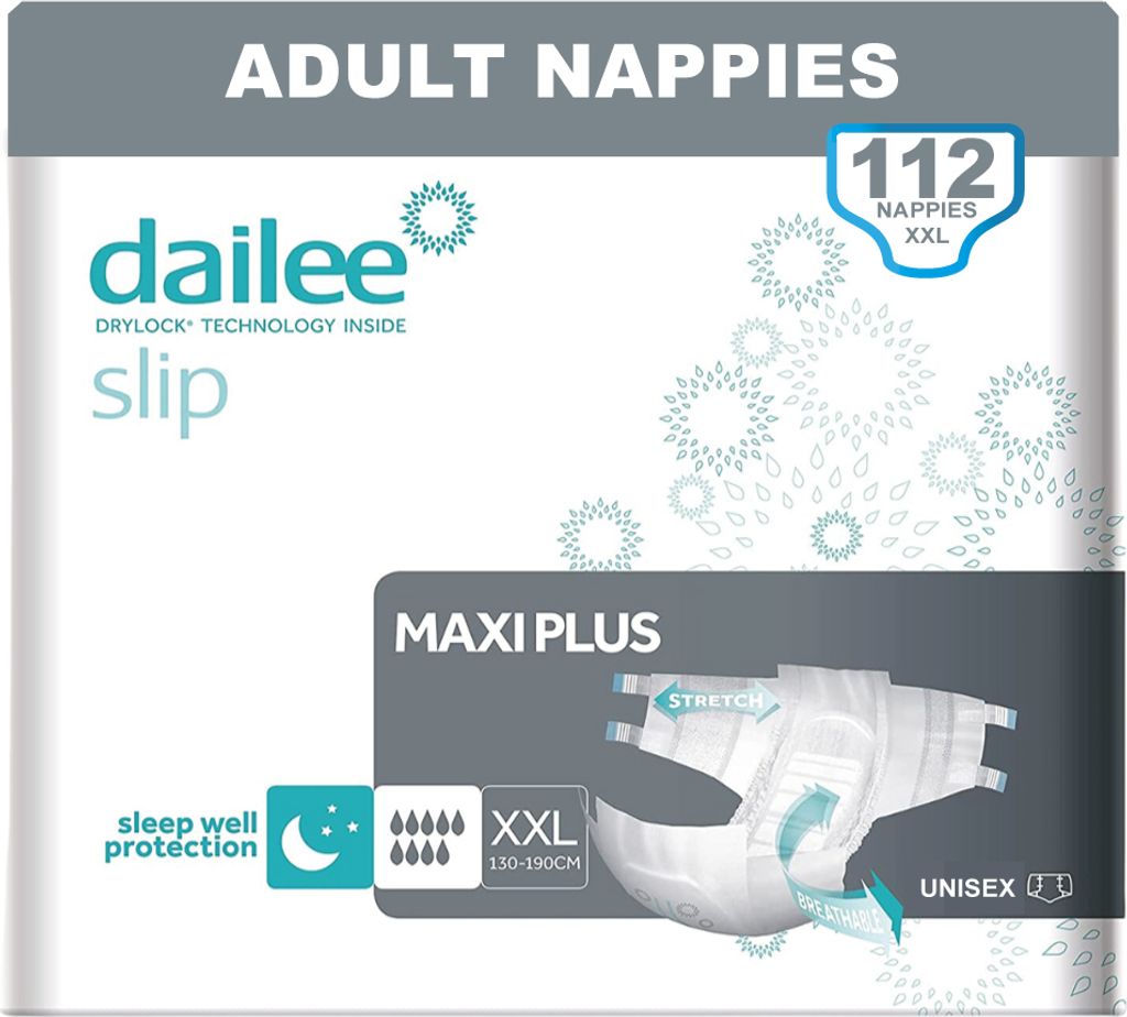 Dailee Slip Maxi Plus XXL - 120x plienky pre dospelých - Obrázok produktu 