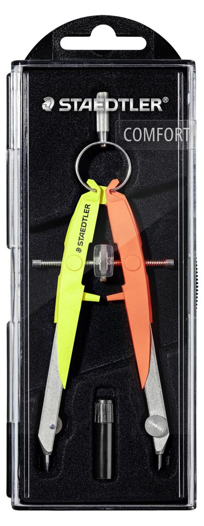 STAEDTLER Mars comfort 556 Präzisions-Geometriezirkel, neon Produktbild 