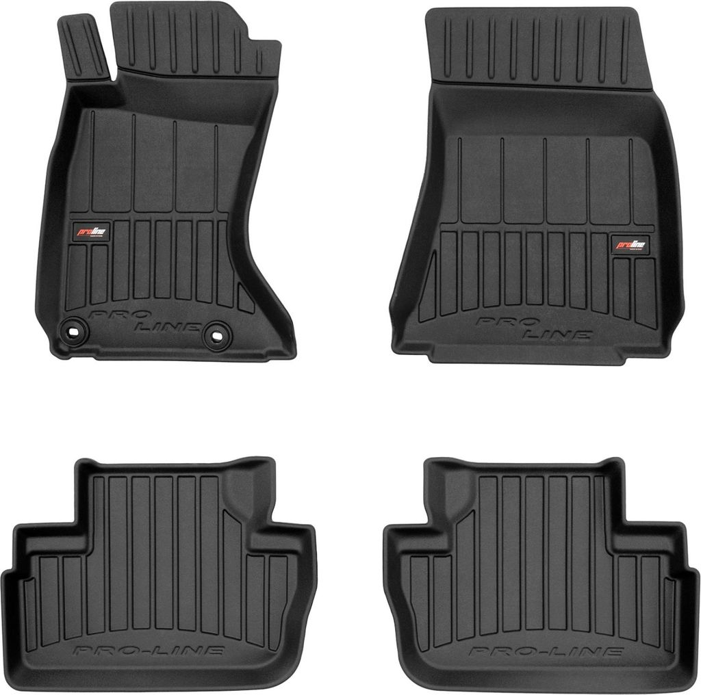 FROGUM Gummimatten Autofussmatten für Lexus IS II 2005-2013