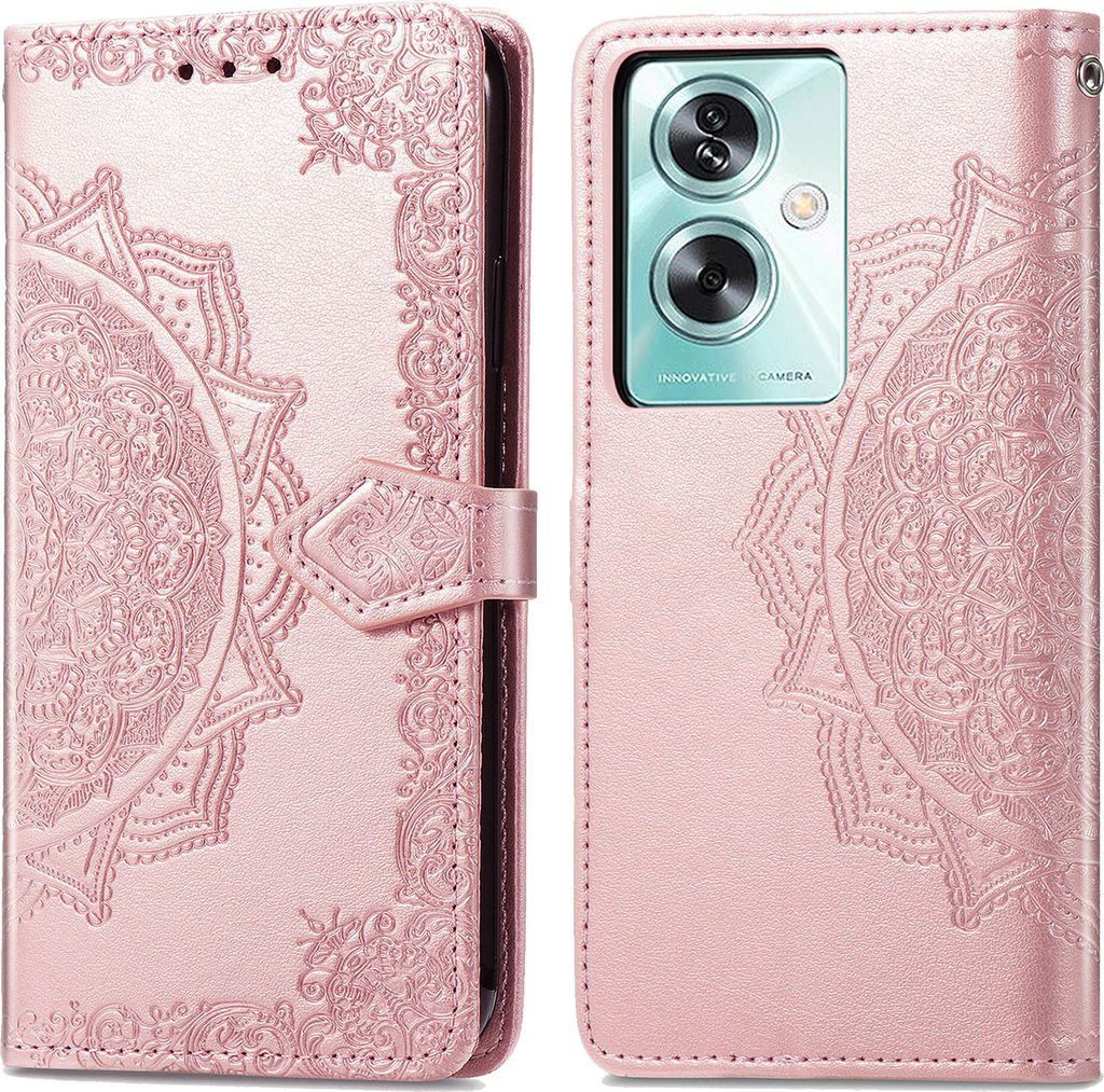imoshion Mandala Klapphülle Oppo A79 - Rosé gold Produktbild 