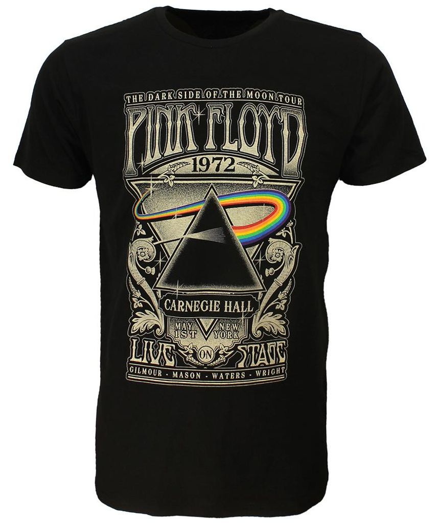 Pink Floyd Carnegie Hall Band T-Shirt – Offizielles Merchandise - XS