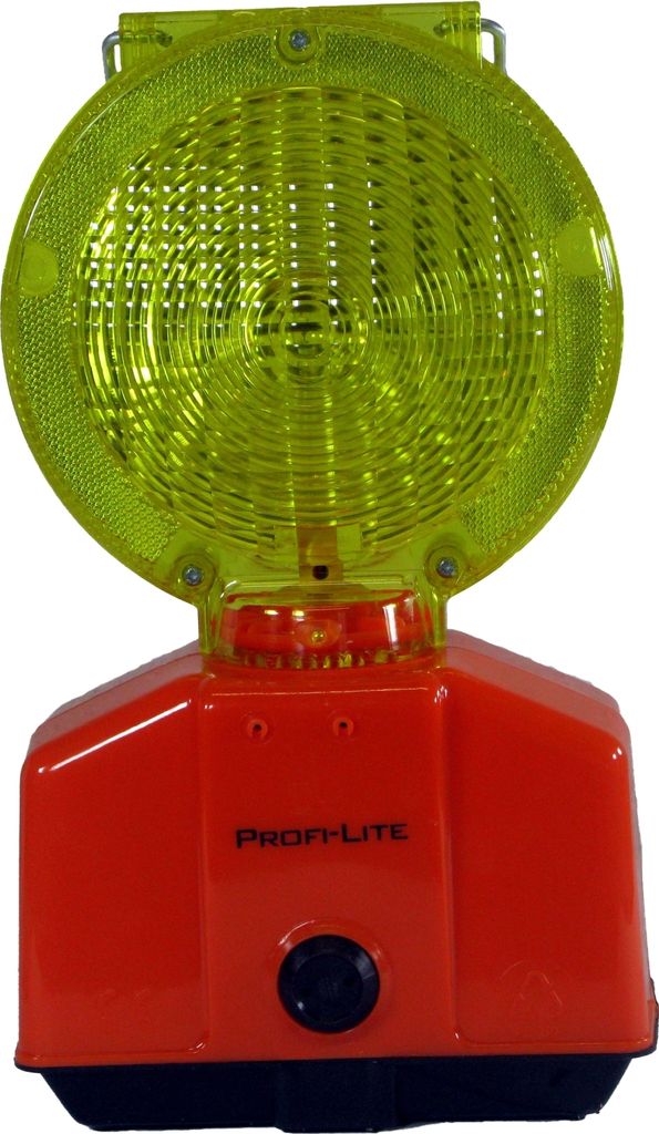 Baustellenleuchte 'Profi-Lite', gelb / mit Schloss