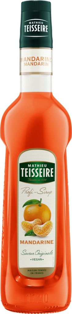 Mathieu Teisseire Getränke-Sirup Mandarine 0,7L (1er Pack) Produktbild 