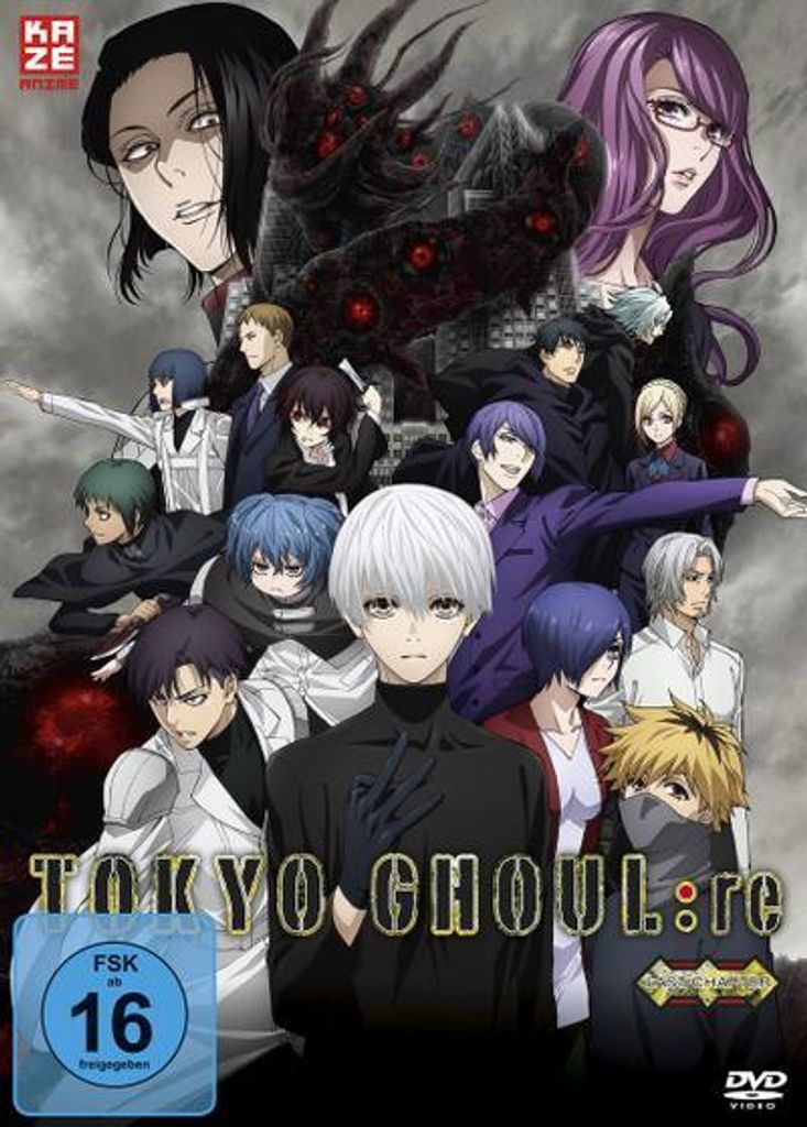 Tokyo Ghoul:re - Staffel 3  BOX #2 (DVD) 4Disc  Produktbild 