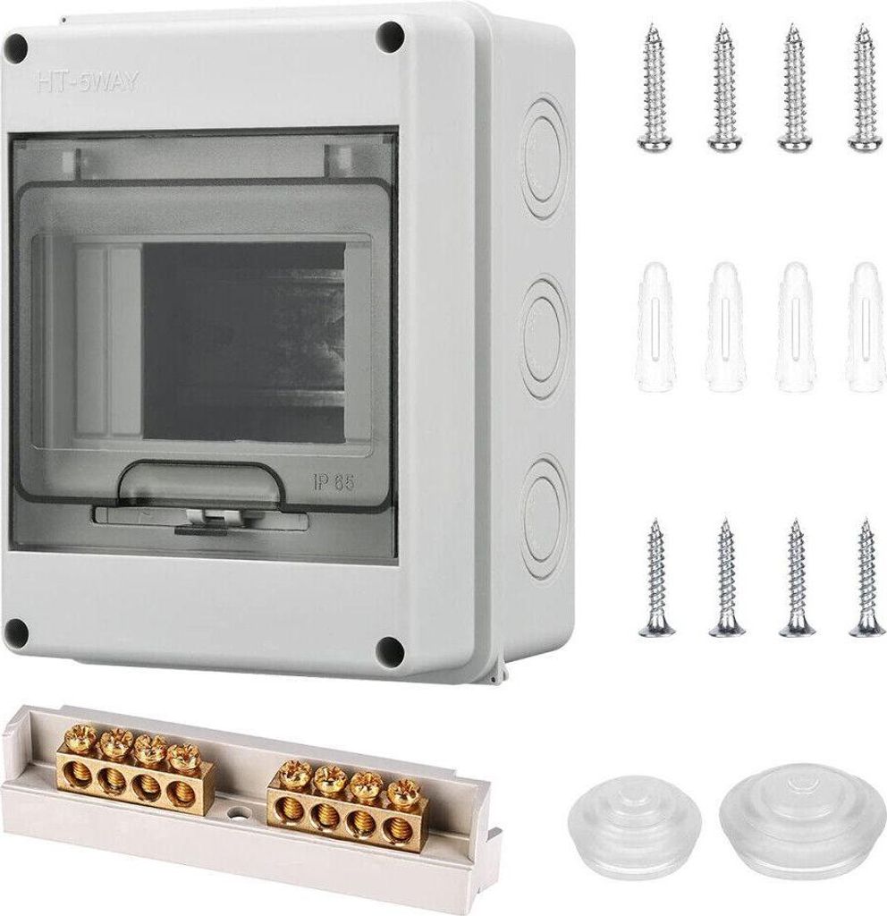 Sicherungskasten Feuchtraumverteiler Aufputzverteiler Kleinverteiler IP65