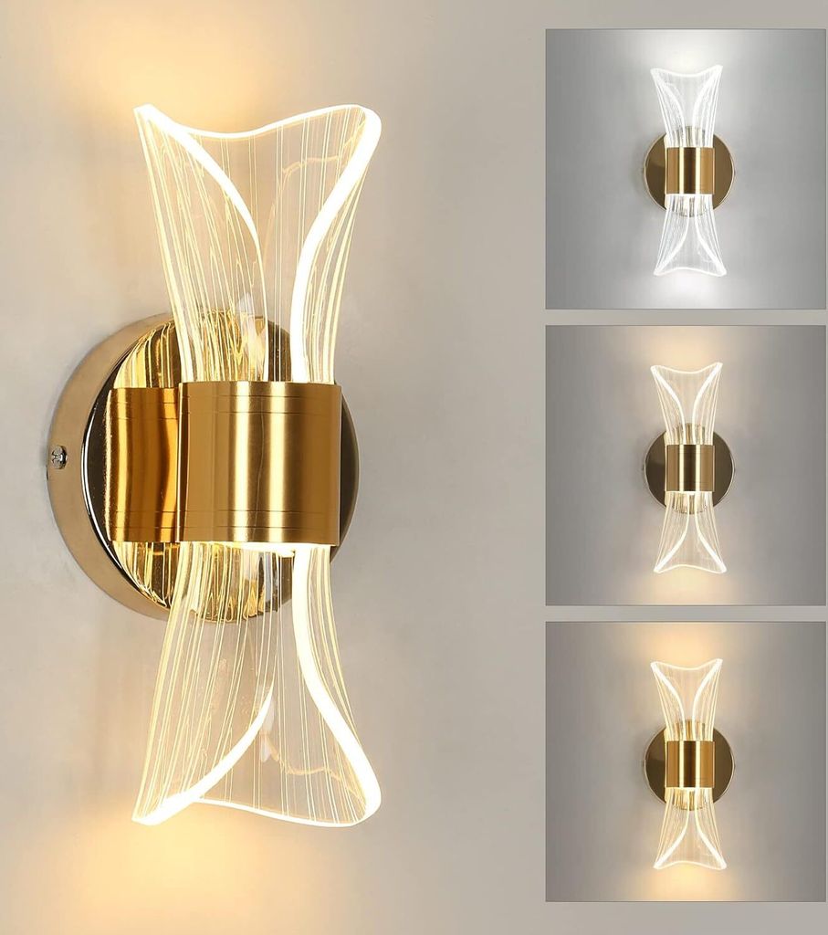 12W Wandlampe LED Modern, LED Wandleuchte Innen, 3 Produktbild 