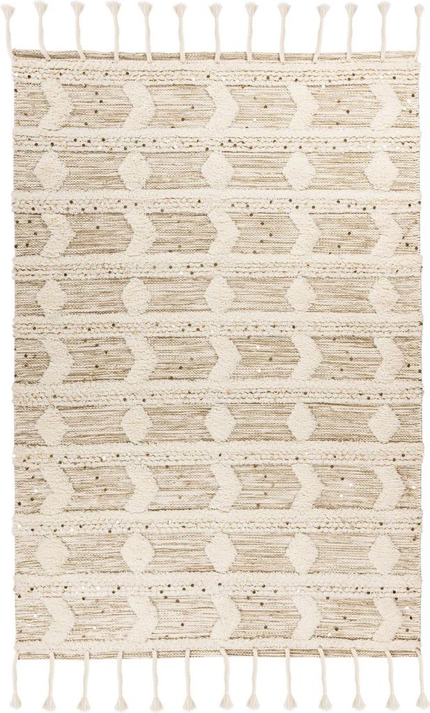 Bohist 400 Creme / Khaki 200cm x 290cm