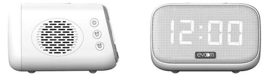 Radio Evoom EV304601 Blanc : Finis les Grésillements, Réception FM Stable - 4