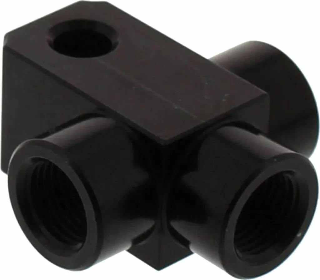 MATTHIES M10x1 Noir Répartiteur à 3 voies pour système de freinage