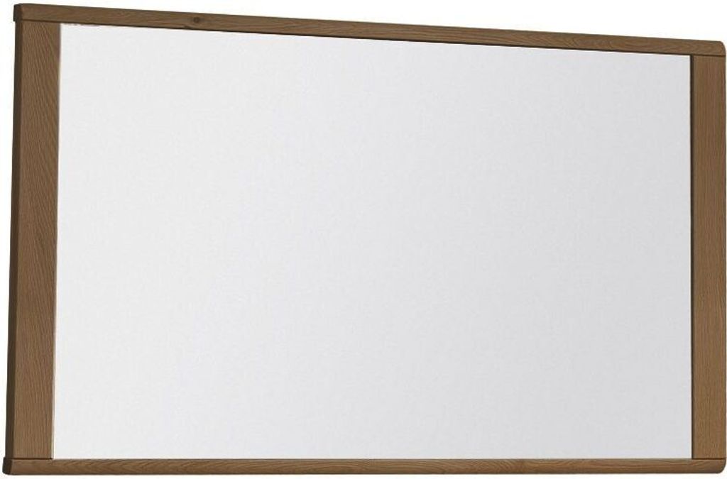 Spiegel Fazenda 17, Farbe: Dunkelbraun, Eiche – 67 x 115 x 5 cm (H x B x T)