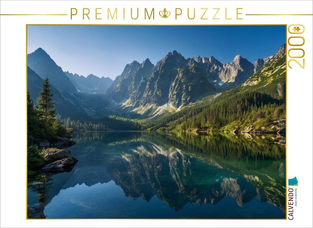 CALVENDO Puzzle Wo Wasser fließt, blüht das Leben | 2000 Teile Lege-Größe 90x67cm Foto-Puzzle für glückliche Stunden