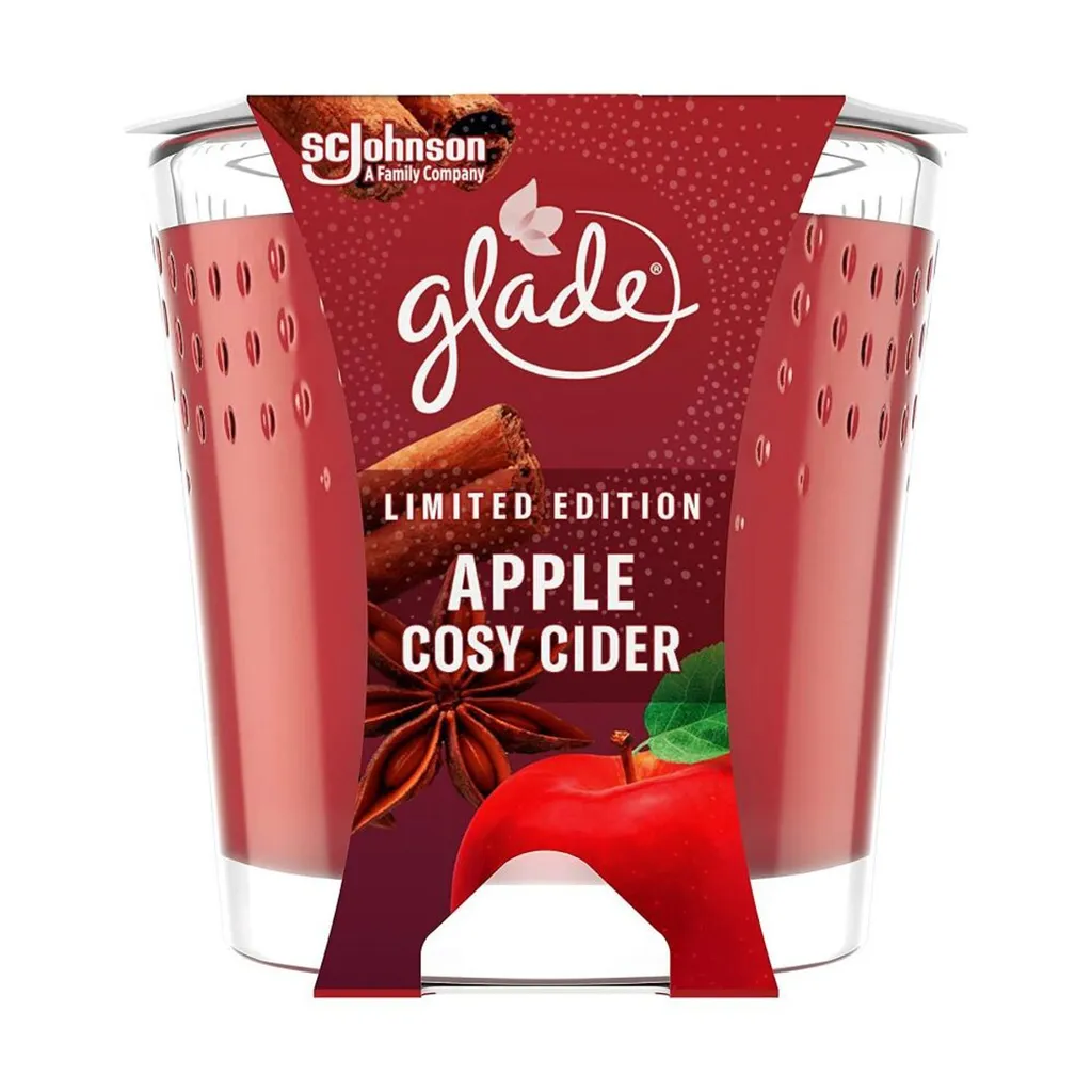 Bougie parfumée Pomme Mousse Noble 129g - Senteur artisanale fruitée