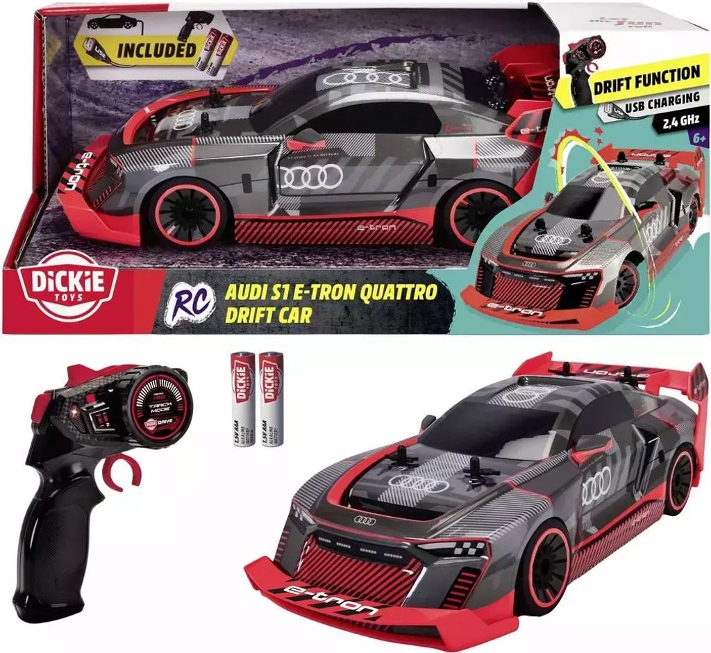 RC Audi S1 E-Tron 30cm Obrázok produktu 