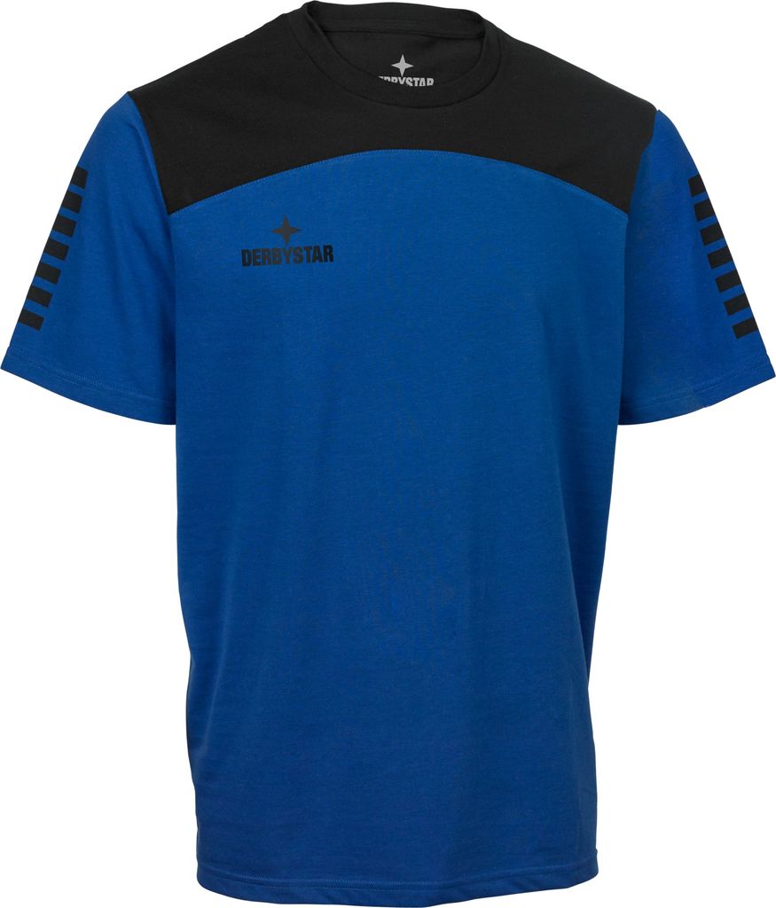 DERBYSTAR T-Shirt Ultimo v23, Gr.M, blau schwarz