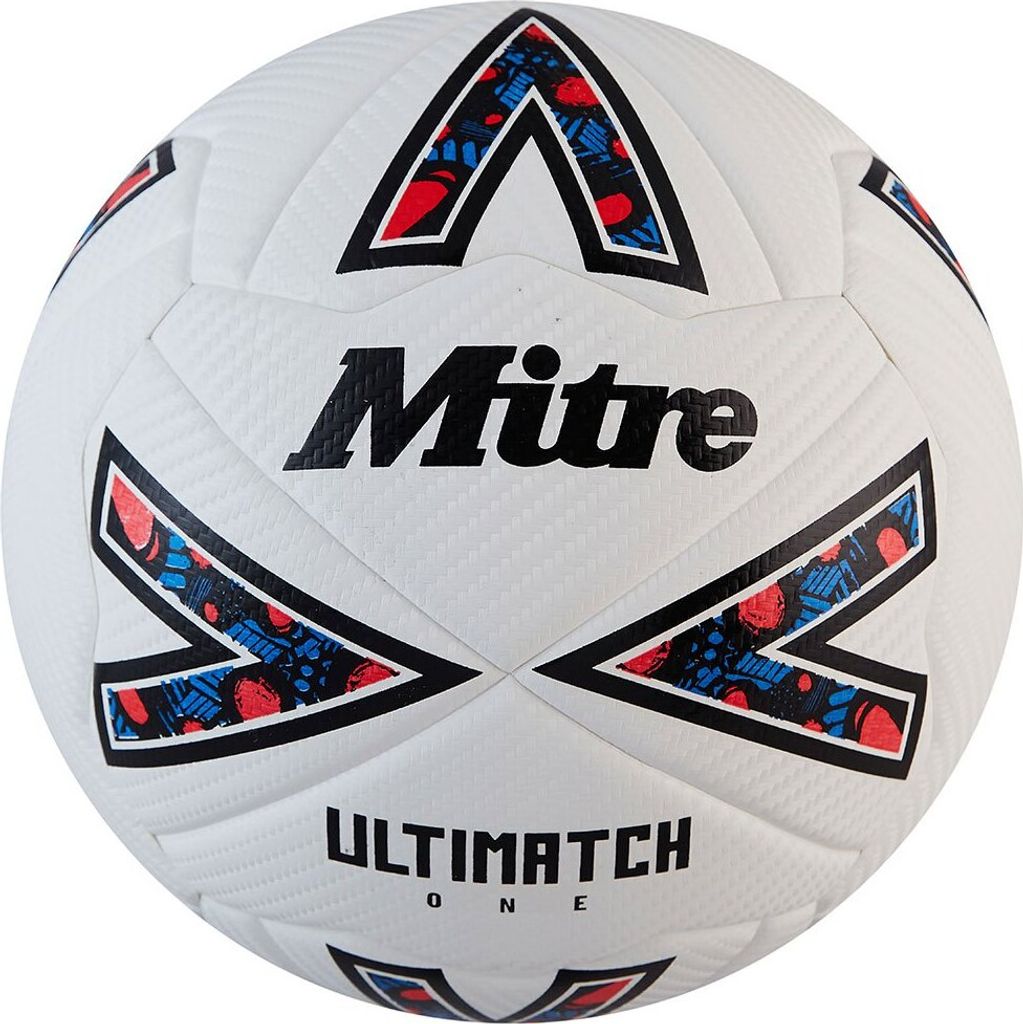 Mitre Ultimach One Fußball Weiß 5 Weiß 5