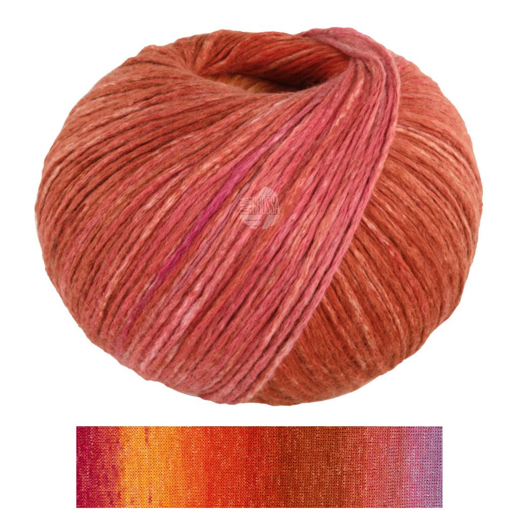 Lana Grossa COTONELLA 100 g weiches, bedrucktes Kettengarn Produktbild 
