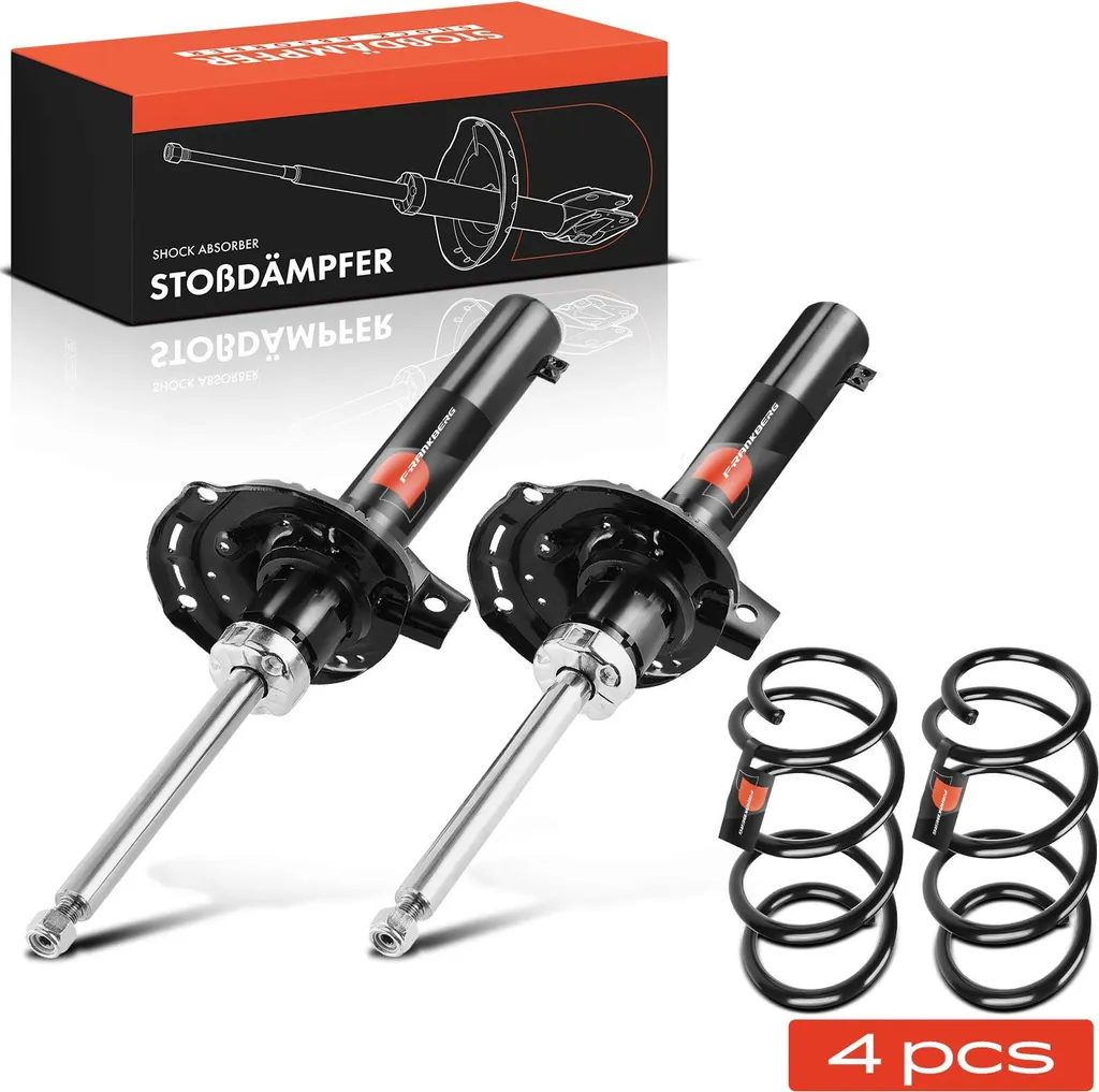 Kit Amortisseurs à Gaz et Ressorts Avant pour Golf 7 Variant BA5 Break