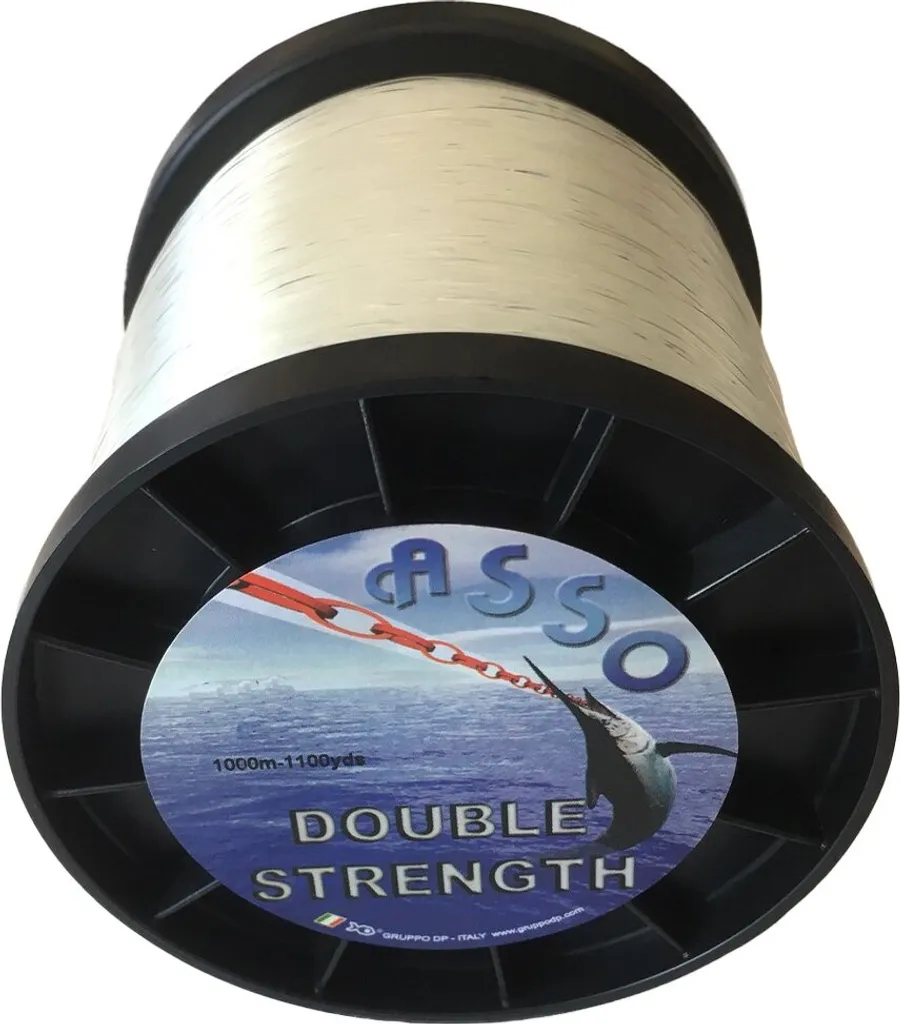 Fil de Pêche Monofilament Transparent 80 Lbs Asso Double Strength 1000 M