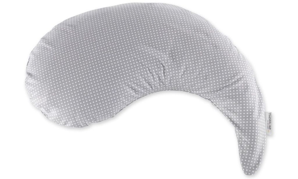 Theraline Yinnie Kissen 135 cm inkl. Bezug, Farbe grau gepunktet