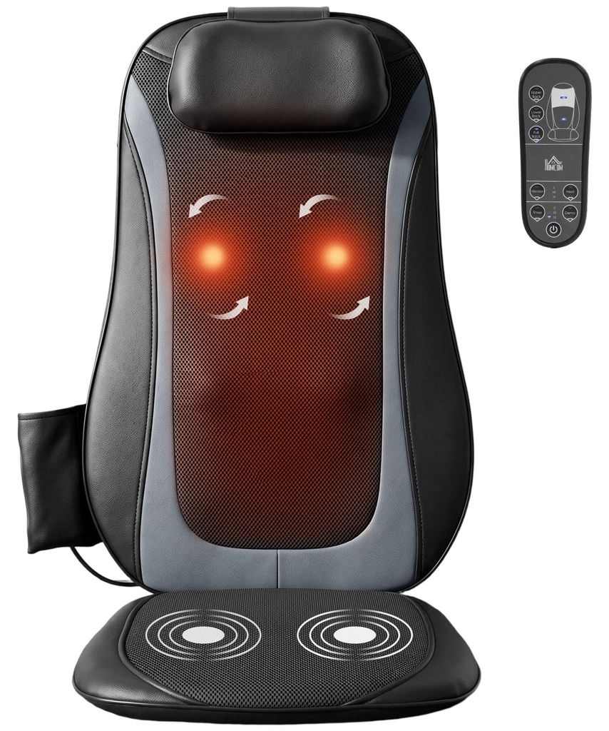 HOMCOM Shiatsu-Massager mit Wärme, Tiefenmassage, ideal Produktbild 