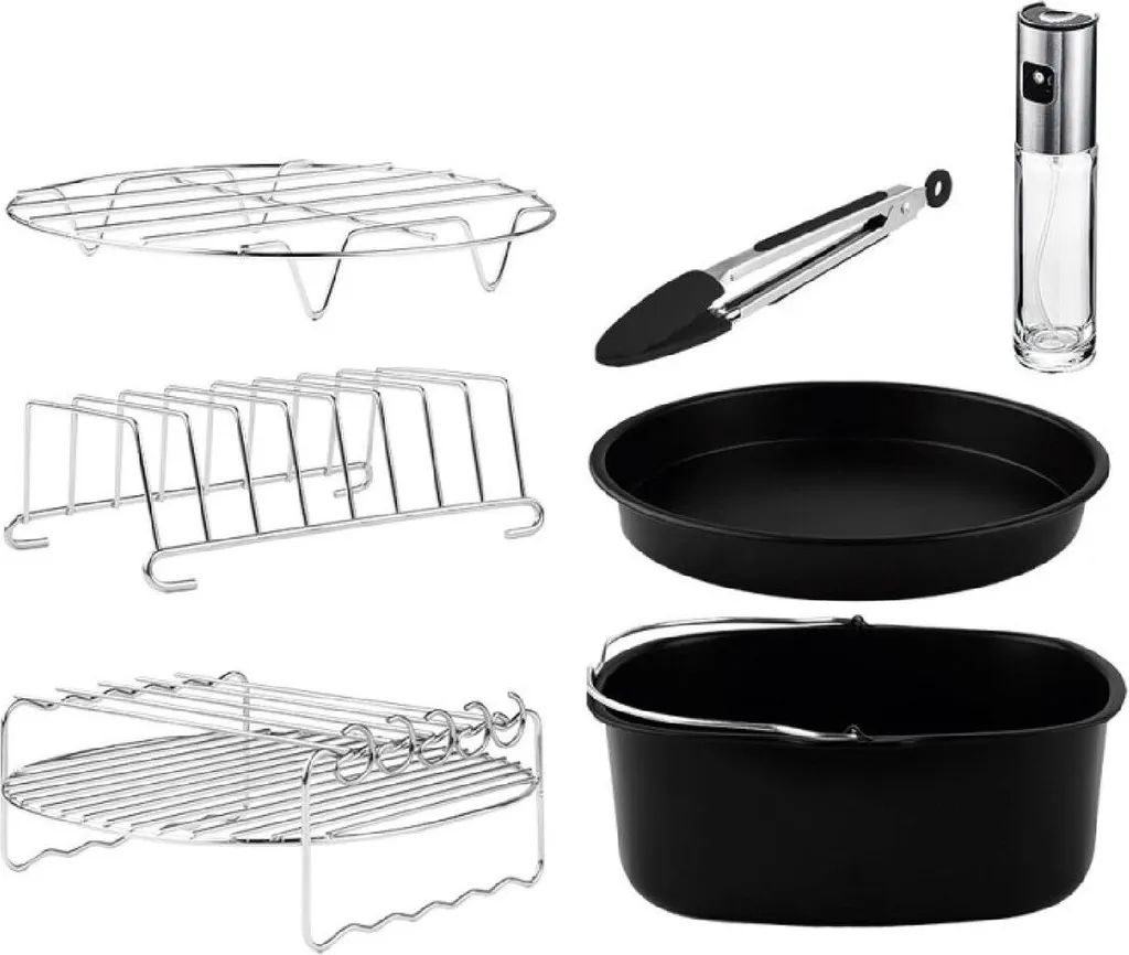 Kit accessoires friteuse sans huile Cecotec pour cuisine saine