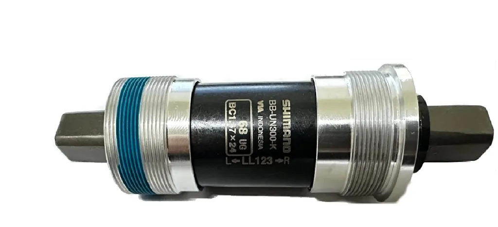 Boîtier De Pédalier SHIMANO BB-UN300 - BSA 68x122,5 Mm, Carré, Pour Série Alivio - Stabilisateur Pour Une Ligne De Chaîne Stable