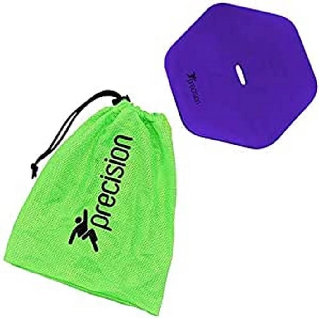 Marqueurs Plats Pro HX Antidérapants Violets Precision - Pack de 10