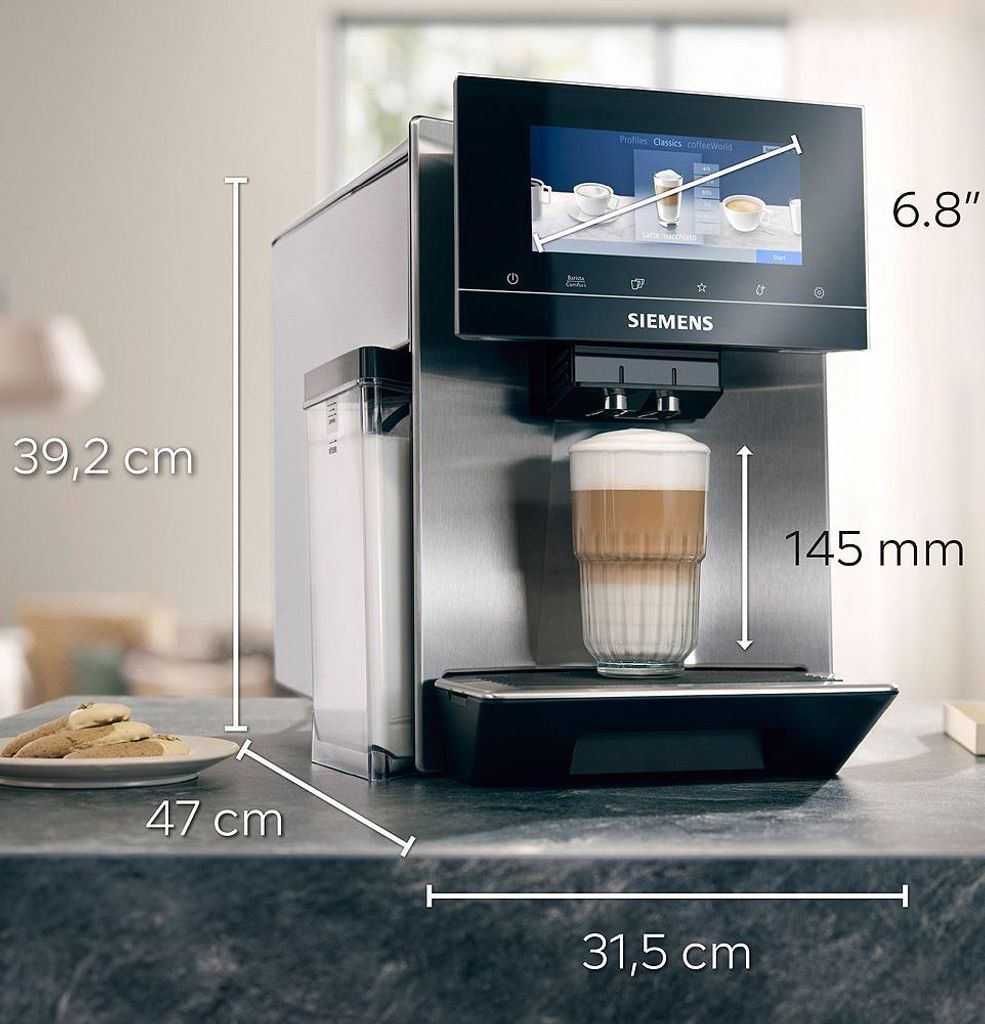 Siemens EQ.900 TQ903D03 Plně automatický kávovar z nerezové Obrázek produktu 25