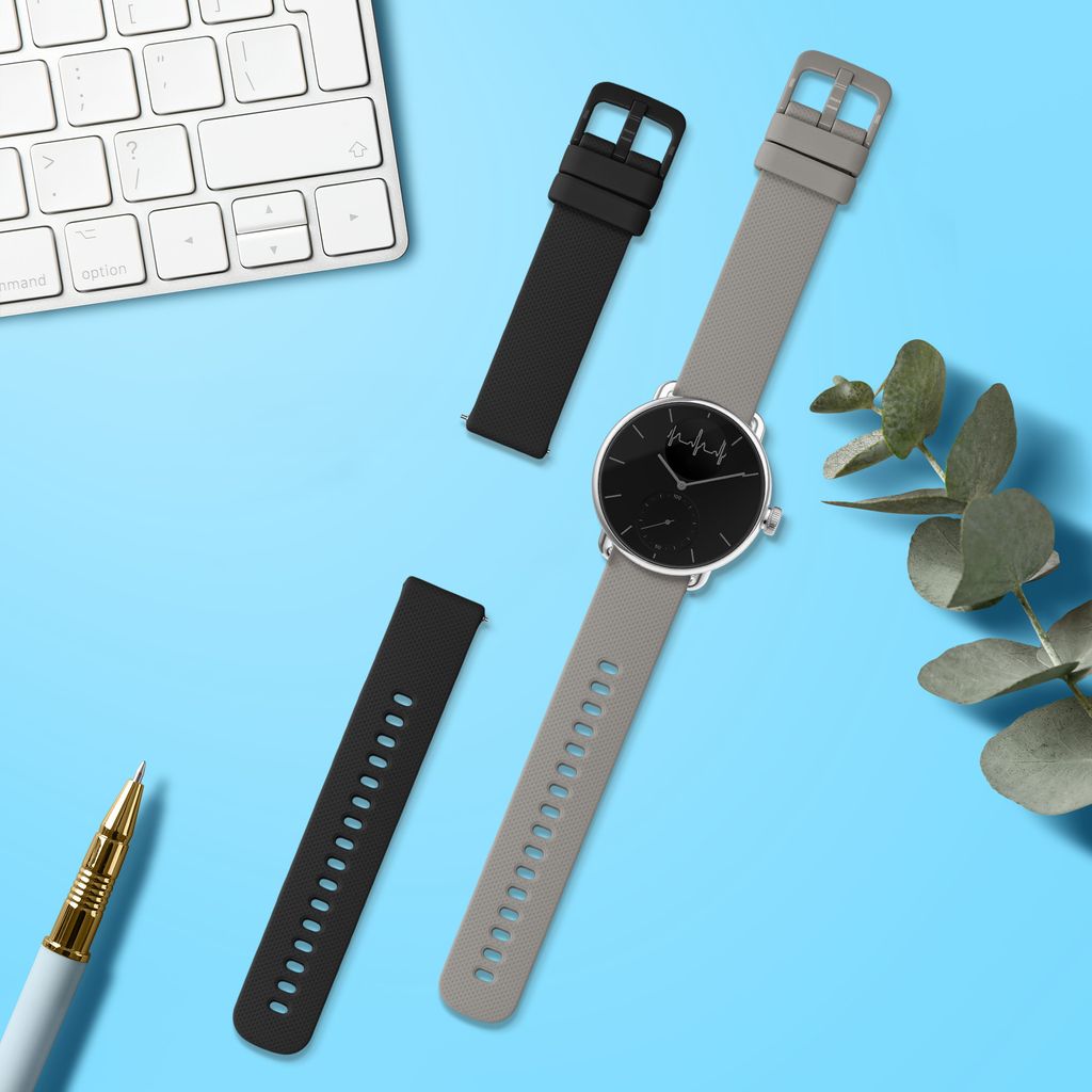 WITHINGS - Bracelet en Cuir Preiu pour ScanWatch, Steel HR, Steel HR