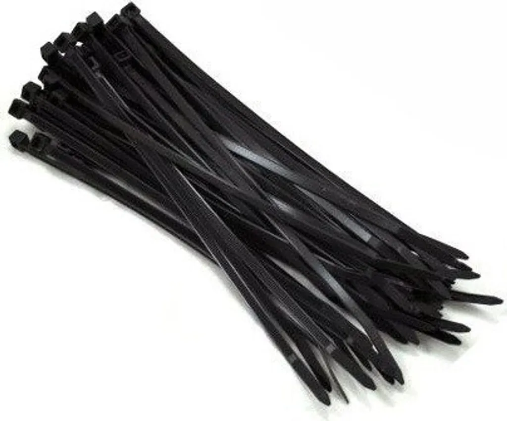 100 Fascette Stringicavo Nere 140x2.5mm - Ordine Casa e Ufficio