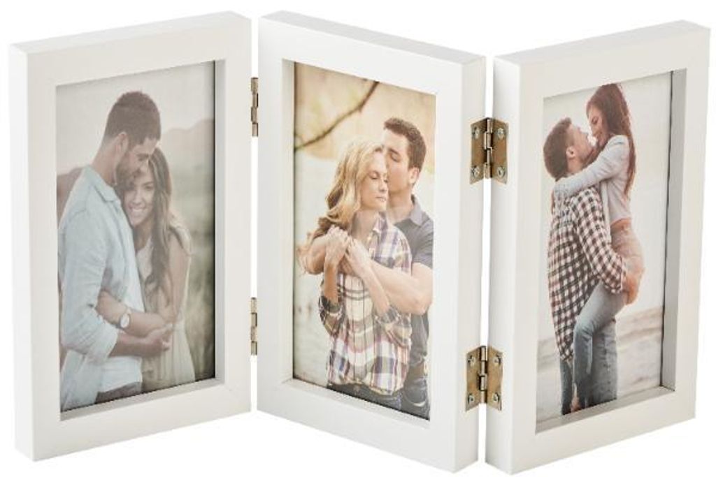 Rám na fotografie MULTI-SWING SW346W, biely, pre 3 Obrázok produktu 
