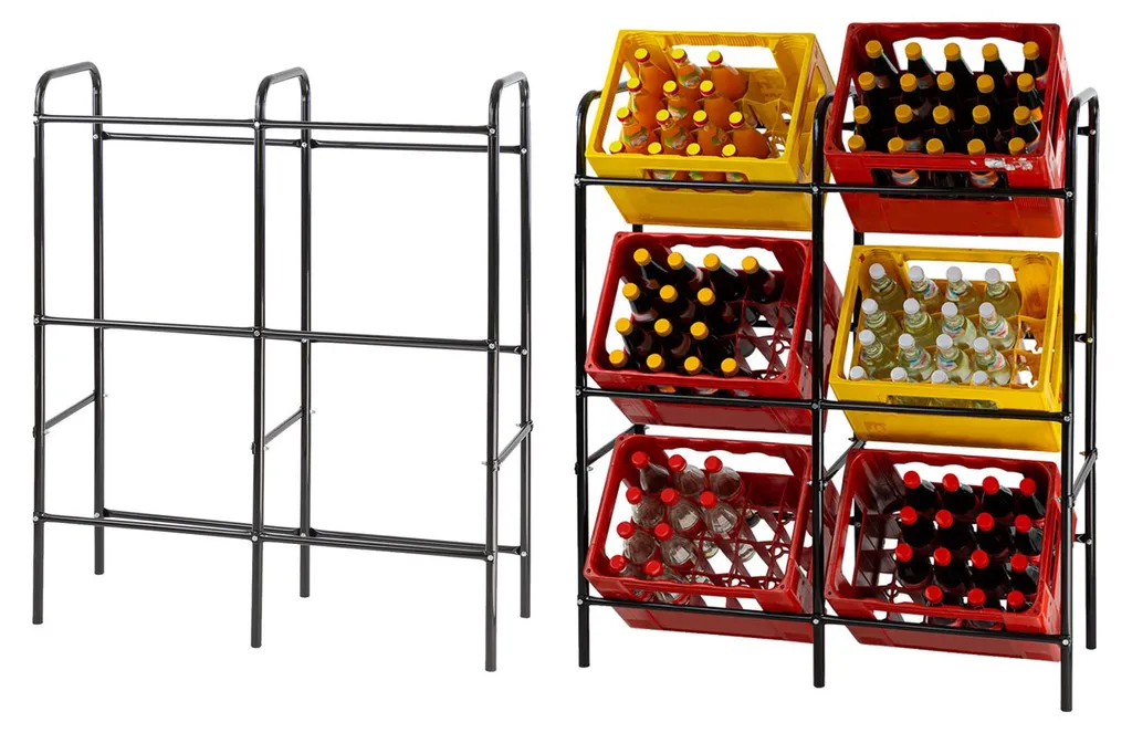 Support de casiers à bouteilles pour optimiser le rangement du garage - 9