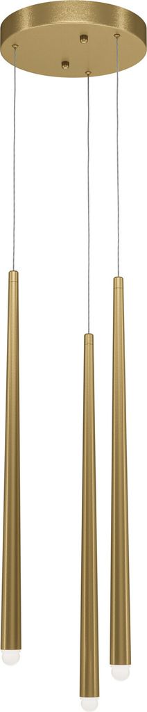 Maytoni Hängelampe Cascade Gold LED 19W Neutralweiß 1550lm 3-flammig