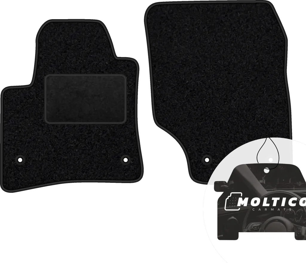 Set Tappetini Anteriori Velours Porsche Cayenne I 2002-2010 MOLTICO