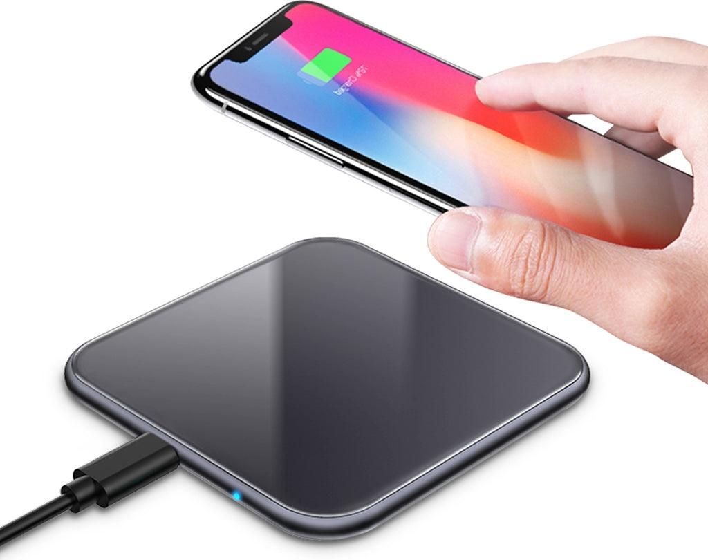 Kabelloses Schnellladegerät für iPhone und Android, 15 W - Produktbild 