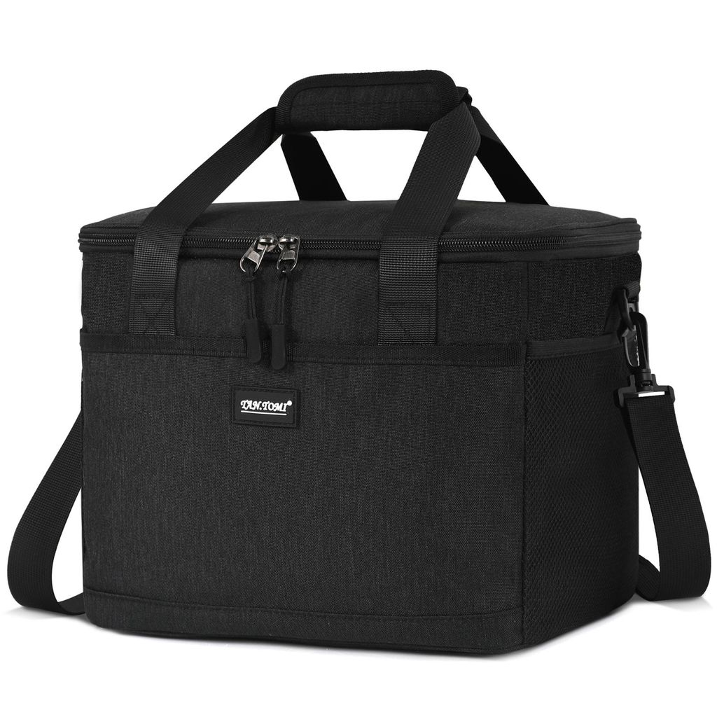 Thermobehälter Kühltasche Faltbar Thermobehälter für Essen mit Reißverschluss, 8.5L /15L / 24L , für Arbeit, Schule und Picknick