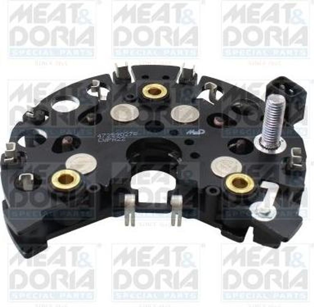 MEAT & DORIA 52167 Gleichrichter Lichtmaschine OE 028903359E kompatibel mit Vento, Sharan, Polo 6V, Passat 35I, Golf IV, Golf III, Caddy, Toledo, I...