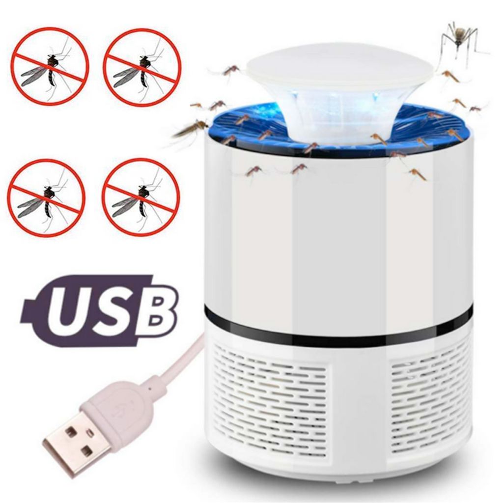 Moskito Killer Insektenvernichter elektrisch LED Insektenlampe Mückenfalle USB 