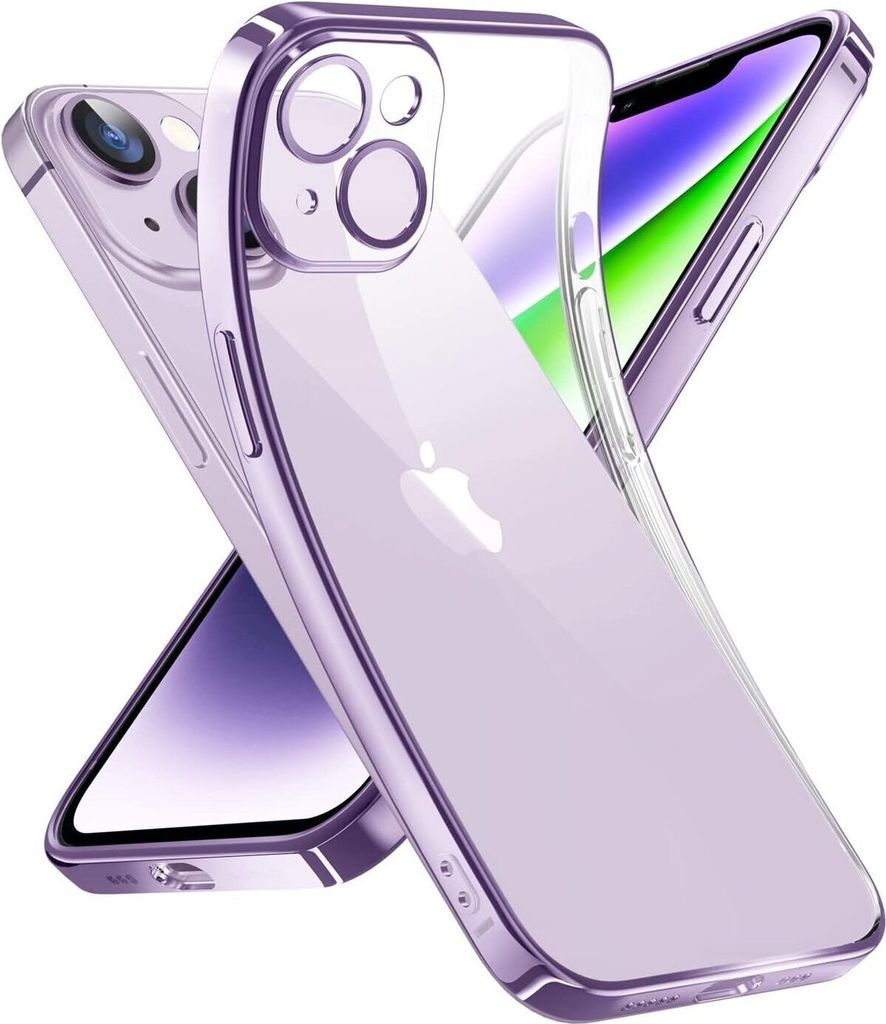 Handyhülle für Apple iPhone 13 6,1 Zoll Transparent Durchsichtig Silikon Schutzhülle Case