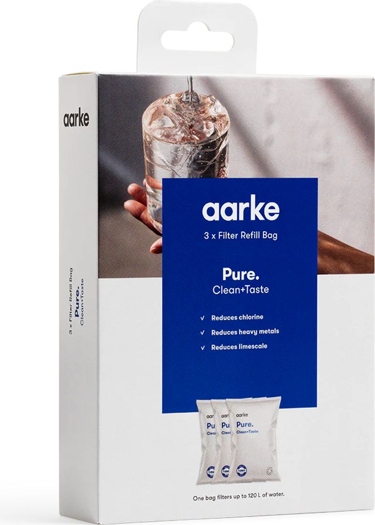 AARKE Wasserfilter Nachfüllbeutel Enriched 3er-Pack für bis Produktbild 6