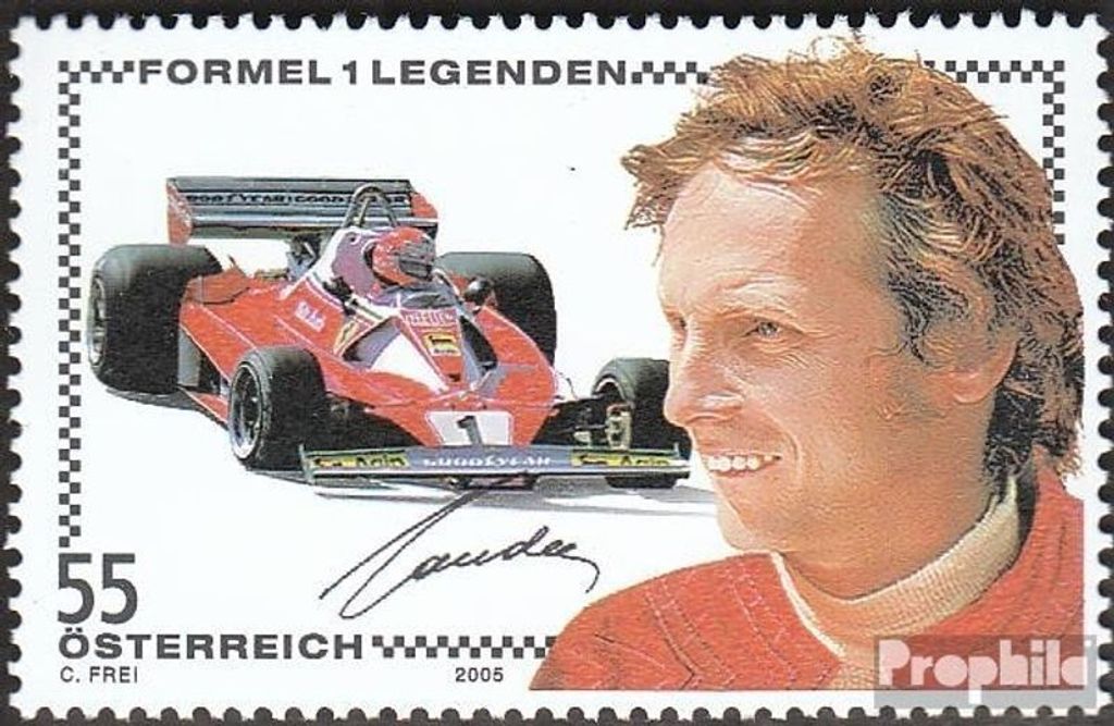Briefmarken Österreich 2005 Mi 2544 (kompl.Ausg.) postfrisch Formel-1
