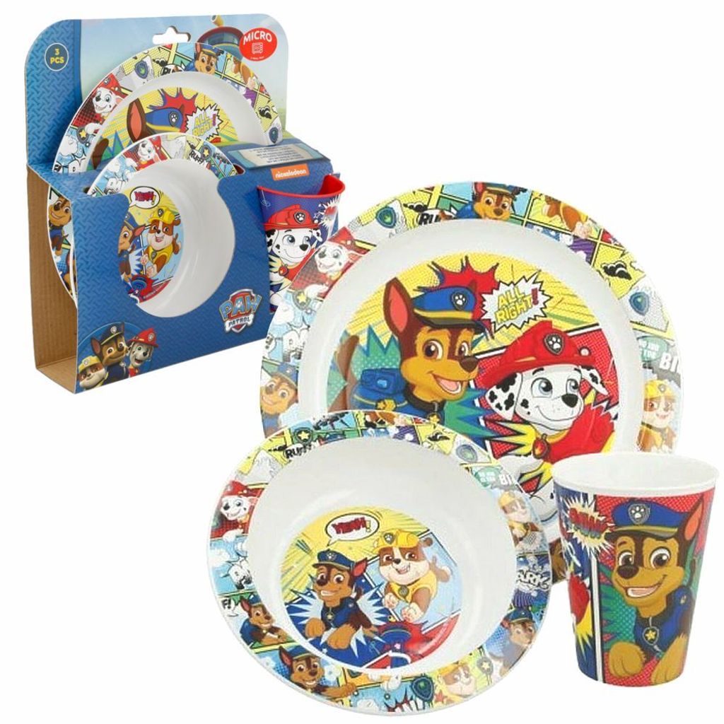 Stor 18949 - Paw Patrol: 3-teiliges Frühstück Set Produktbild 2