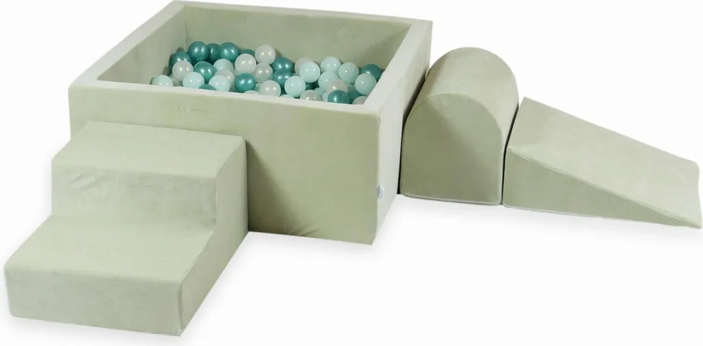 Tapis de motricité intérieure et piscine à balles pour bébé 90 cm