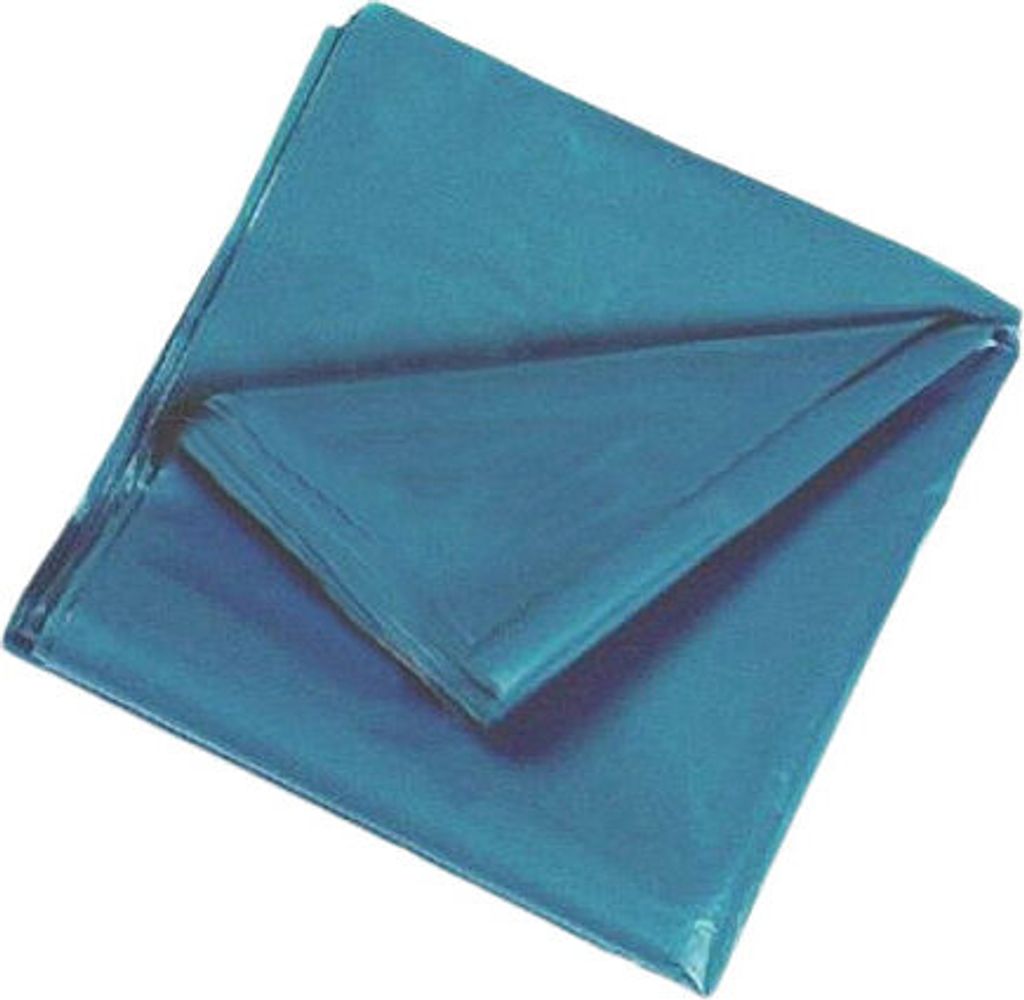 50x Müllsäcke 240 l mit Seitenfalte 650 + 550 x 1350 mm T80 blau