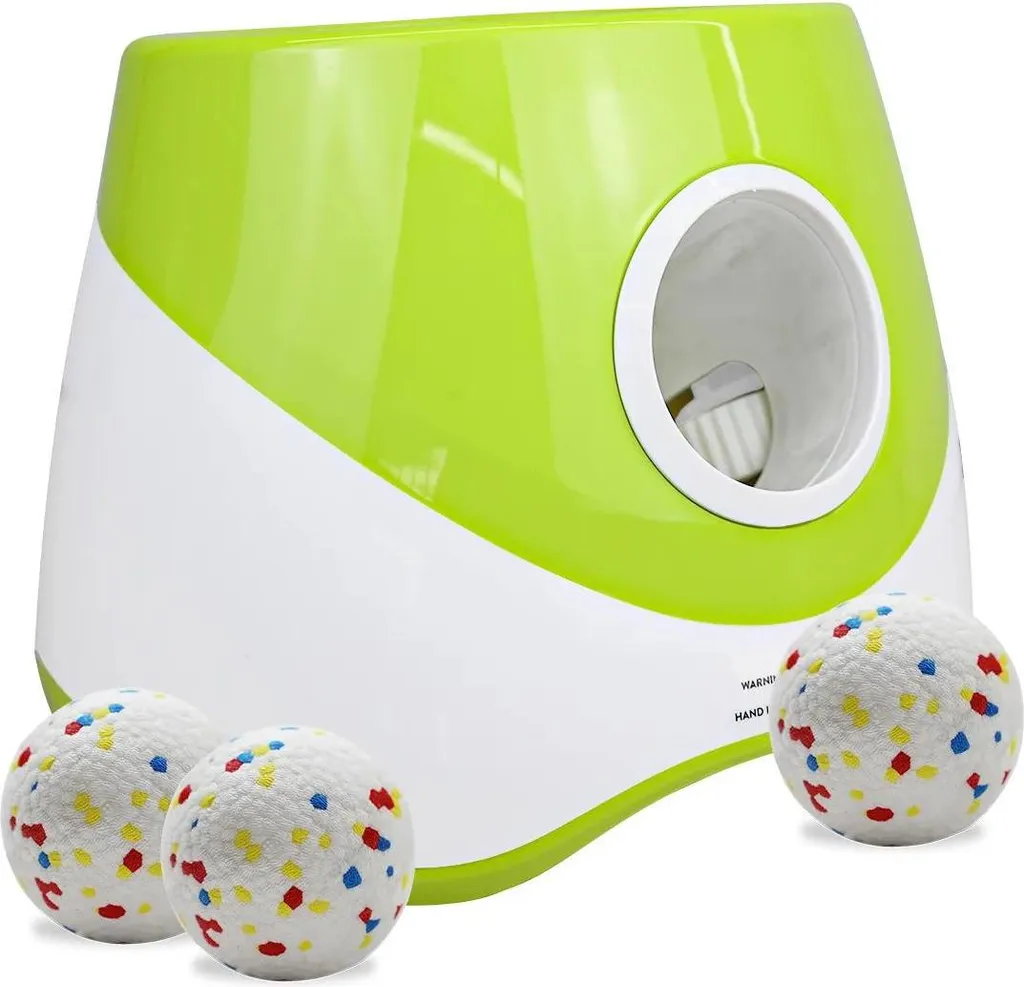 Lance-balles compact vert - Système de contrôle automatique de distance