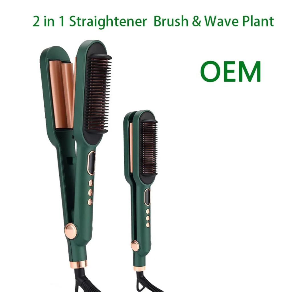 Outil de coiffure multifonction fer à onduler et lisseur professionnel - 8