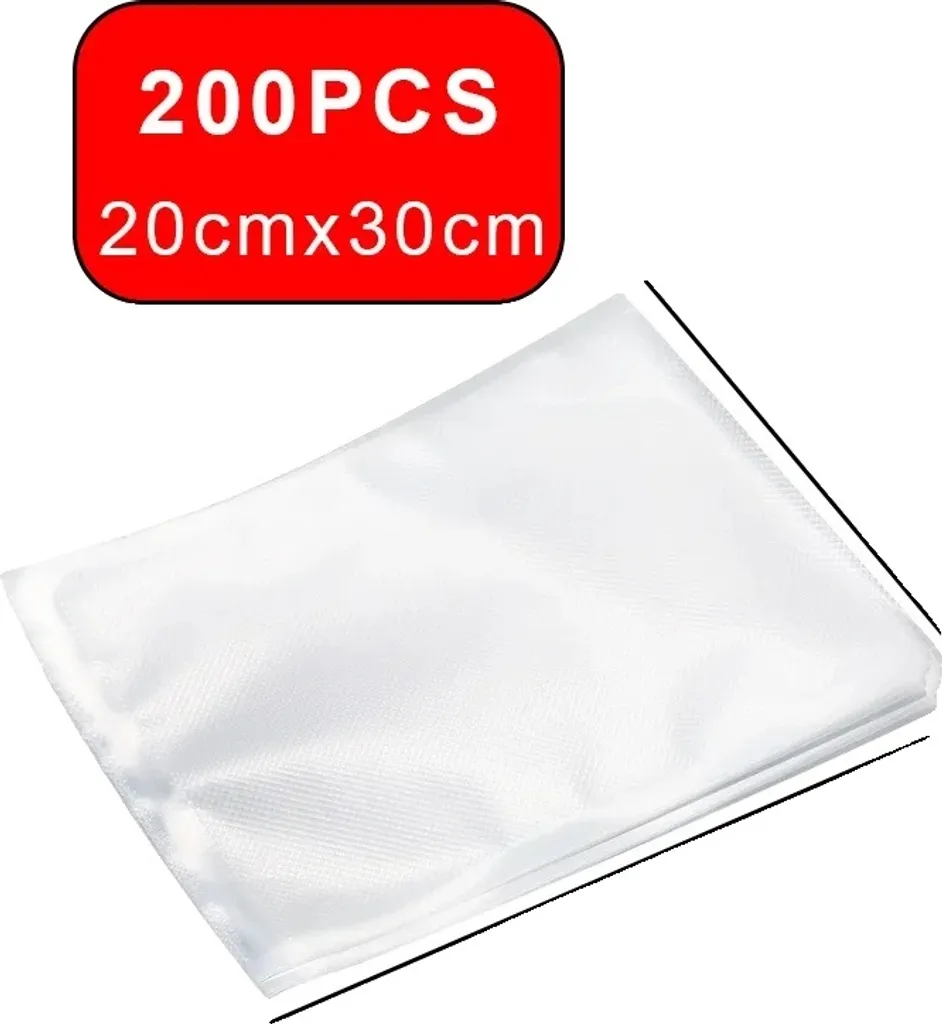 Sacs sous vide écologiques lot de 2 packs pour conservation de repas