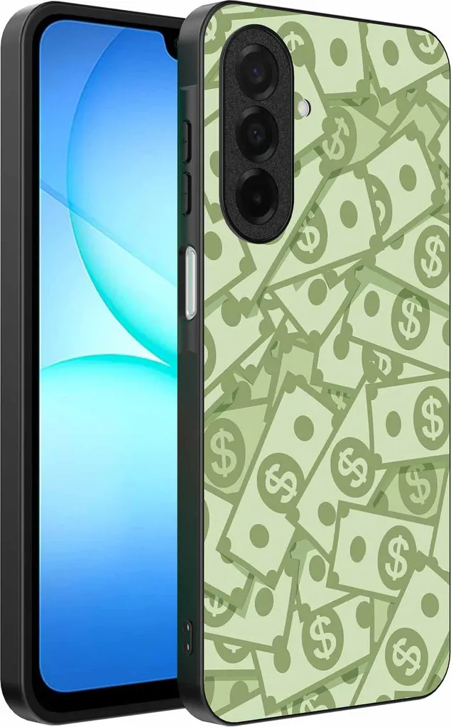 Adatto per Samsung Galaxy A17 Custodia del telefono con impronta di denaro - Custodia backcover in TPU con design di denaro - Smartphonica