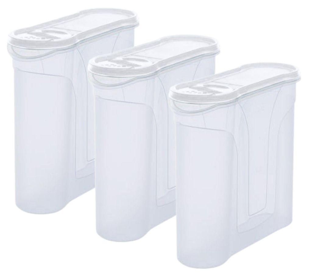 Novaliv Schüttdosen 3er SET Vorratsdose zum Streuen 4 Liter Produktbild 
